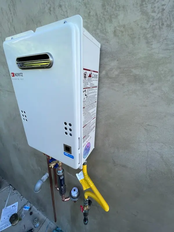 Tankless water heater installation for Fisher Corners homes